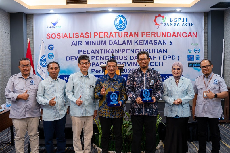 BBPOM Aceh Ingatkan Pelaku Usaha AMDK soal Keamanan dan Mutu Produk