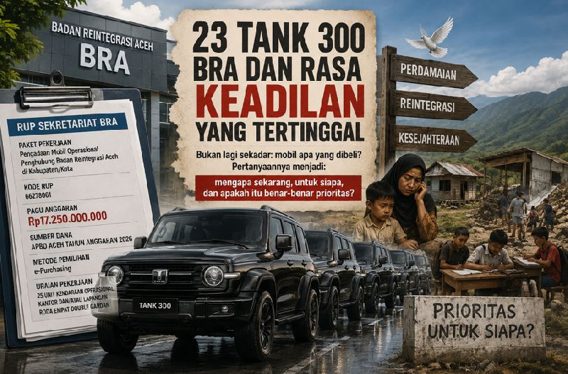 23 Tank 300 BRA dan Rasa Keadilan yang Tertinggal