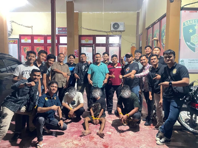 Polres Simeulue Ringkus Tiga Terduga Pelaku Pencurian Toko Emas