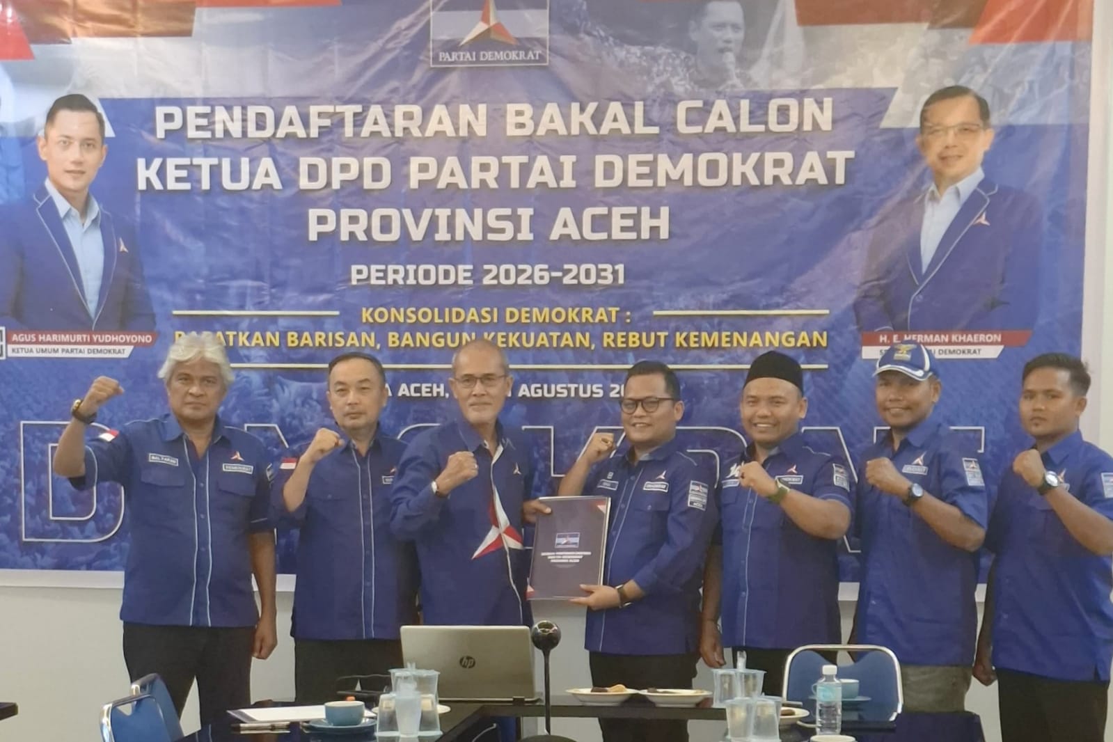 Nurdiansyah Alasta Siap Pimpin dan Besarkan Demokrat Aceh