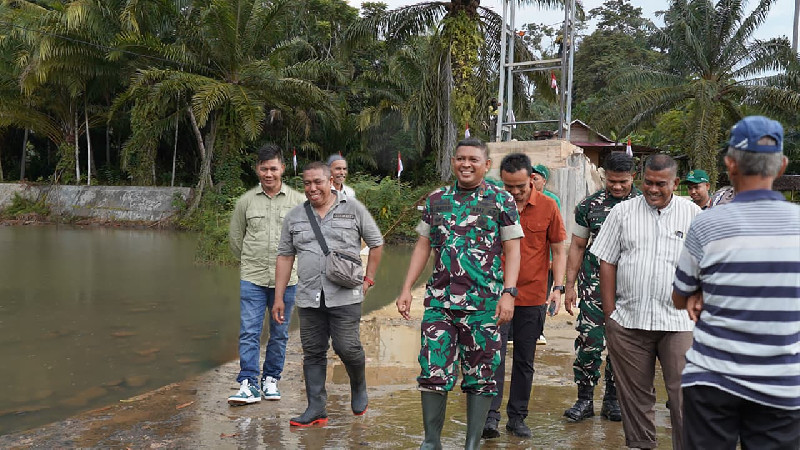 Percepatan Infrastruktur Aceh, Brigjen Ali Imran Tegaskan Komitmen TNI Hadir untuk Rakyat
