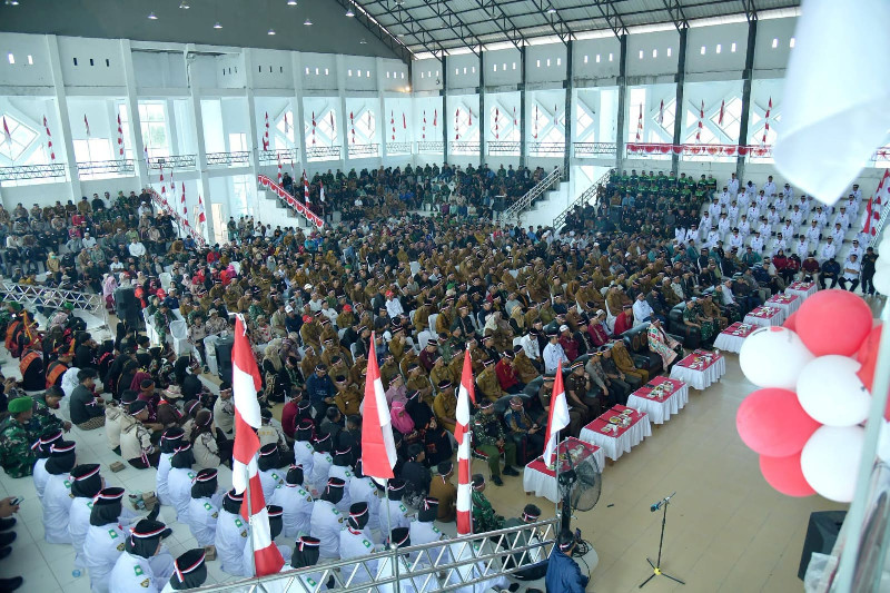 Di Bener Meriah Warga Gelar Deklarasi, Kecam Tindakan Pelecehan Lambang Negara