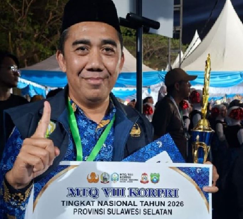 Banggakan Aceh Selatan, Dedy Sastra Jadi Da'i Terbaik Nasional MTQ Korpri 2026