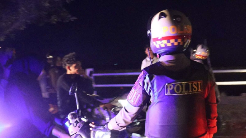 Polresta Banda Aceh Amankan Para Pembalap Liar di Ulee Lheue