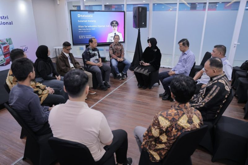 Illiza Bahas Kolaborasi dengan Katadata, Kebijakan Banda Aceh Didorong Berbasis Data