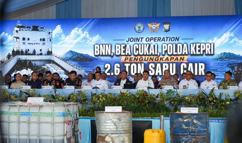 Indonesia Tidak Boleh Jadi Area Transit, Penyimpanan, dan Pasar Jaringan Narkoba