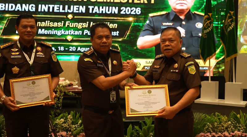 Kejati Aceh Borong Tiga Penghargaan Nasional pada Evaluasi Kinerja Kejaksaan RI 2026