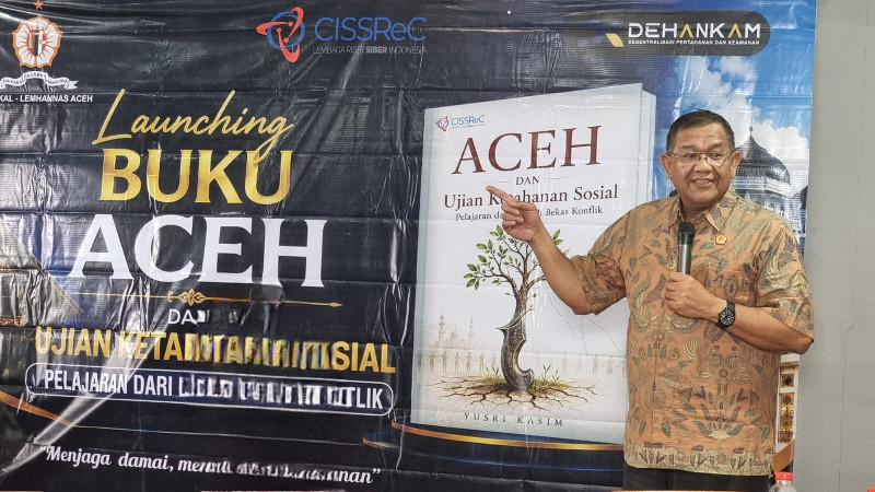Launching Buku Yusri Kasim, IKAL Lemhannas Aceh Soroti Dampak Konflik terhadap Karakter Masyarakat