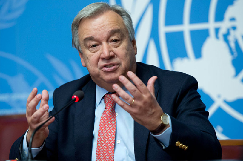 Guterres Desak Negara Pemilik Senjata Nuklir Hentikan Uji Coba