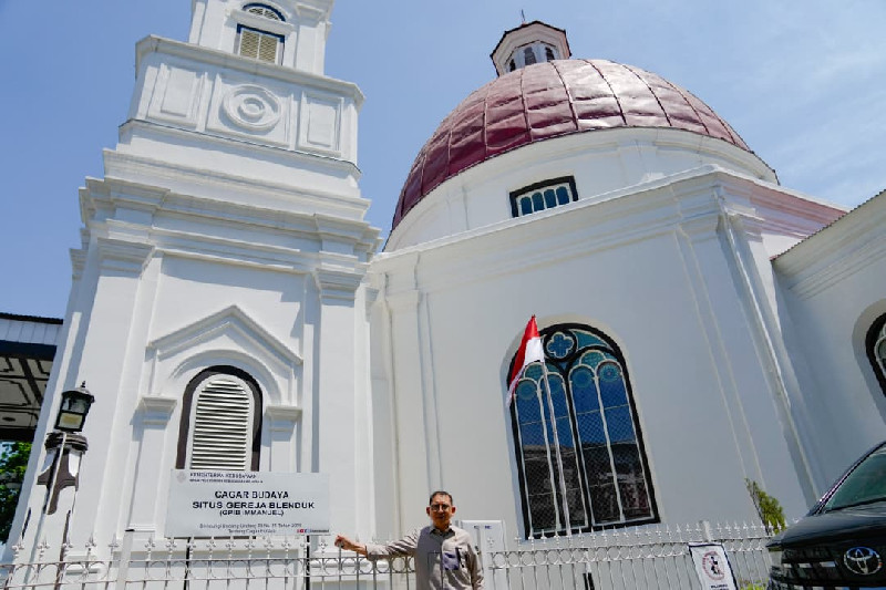 Gereja Blenduk Dibangun 1753, Fadli Zon Dorong Tetap Jadi Living Heritage