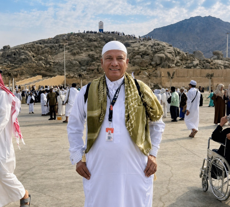 Dari Makkah, Nyak Dhien Gajah Doakan Blang Padang Kembali ke Masjid Raya