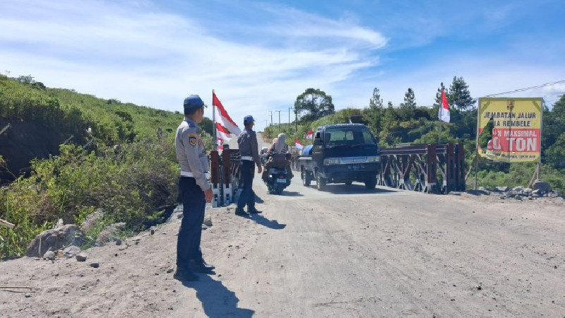 Dishub Bener Meriah Perkuat Pengamanan Lalu Lintas, Jembatan Belly Jadi Sorotan