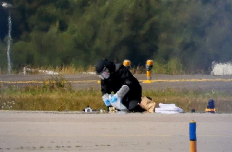 Jerman Geger! Drone Bermuatan Bom Ditemukan Dekat Pesawat Kargo Ukraina