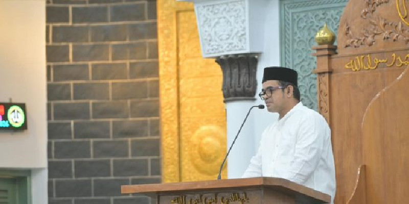 Maulid Nabi di Masjid Raya Baiturrahman, Gubernur Aceh Ajak Masyarakat Teladani Akhlak Rasulullah