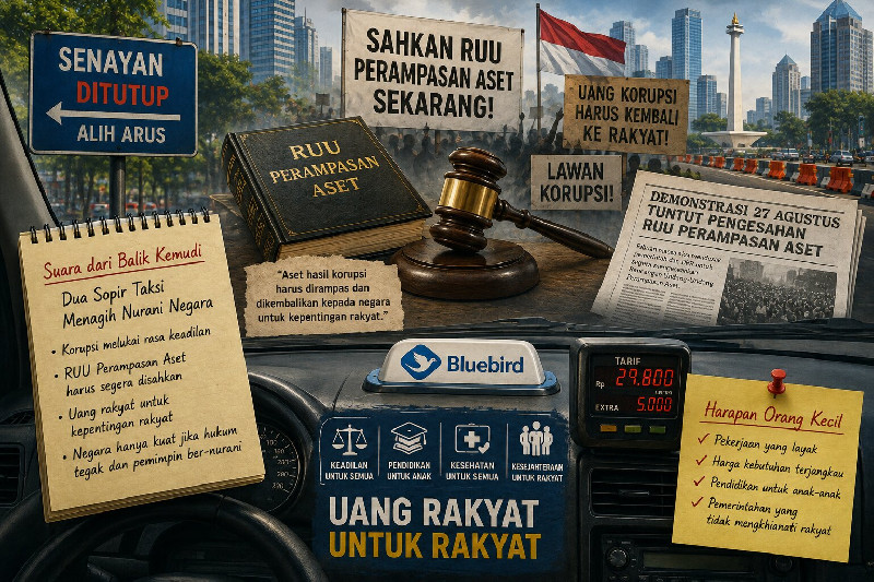 Suara dari Balik Kemudi, Dua Sopir Taksi Menagih Nurani Negara