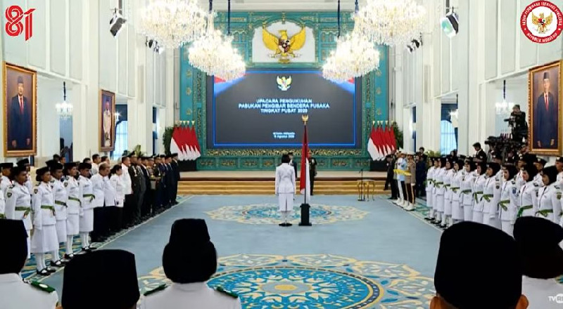 76 Paskibraka 2026 Dikukuhkan Wapres Gibran, Ini Daftar Lengkap dari 38 Provinsi
