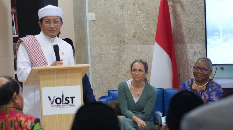 Menag Dorong Diplomasi Keagamaan dari Masjid Istiqlal untuk Perdamaian Dunia