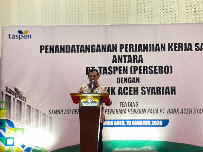 Wagub Fadhlullah Minta TASPEN Perkuat Pengelolaan Zakat di Aceh