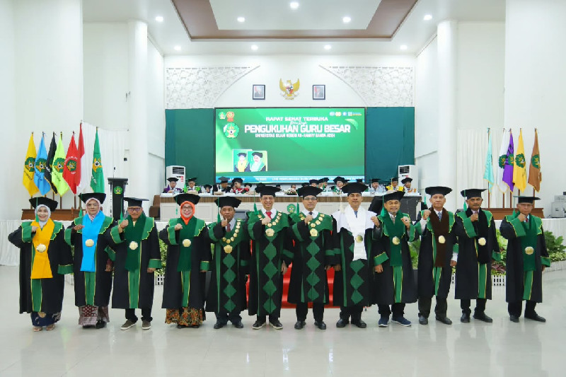 Sekjen Kemenag RI Kukuhkan 9 Guru Besar UIN Ar-Raniry