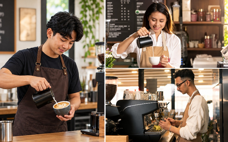 Menakar Barista Profesional, dari Kedai Kopi hingga Panggung Dunia