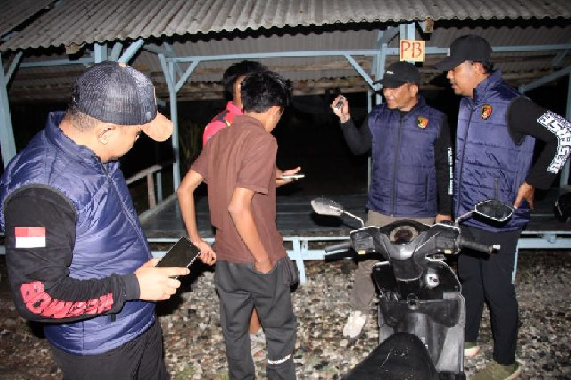 Cegah Curas, Curat dan Curanmor, Polres Aceh Barat Gencarkan Patroli Malam