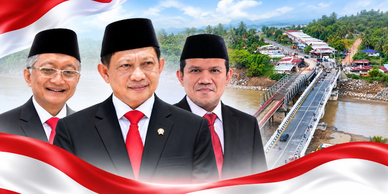 Jembatan Krueng Tingkeum Kembali Beroperasi, Dek Fadh Apresiasi Pemerintah Pusat