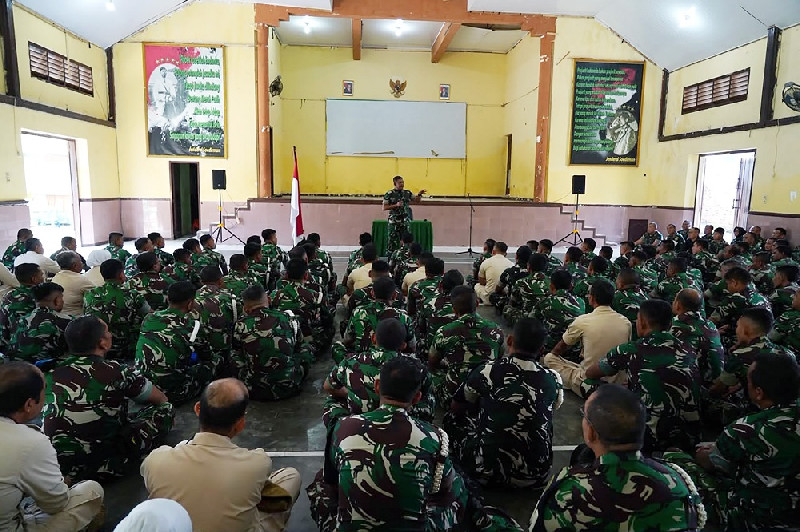 Danrem Ali Imran Dorong Prajurit Hidup Disiplin dan Produktif