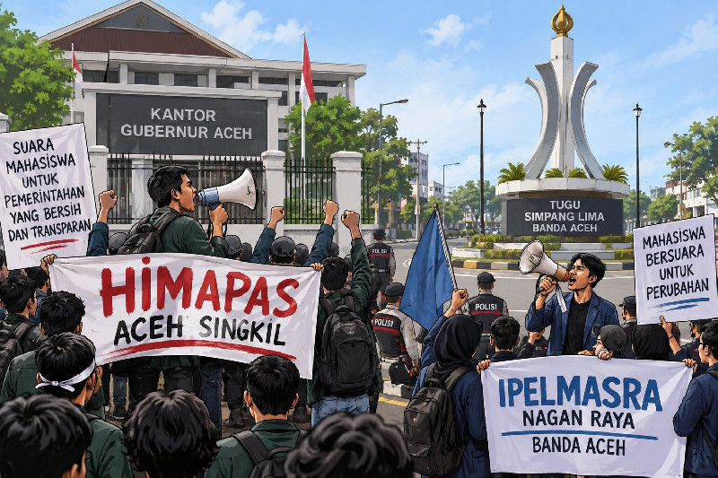 Mahasiswa Singkil Siapkan Aksi di Banda Aceh