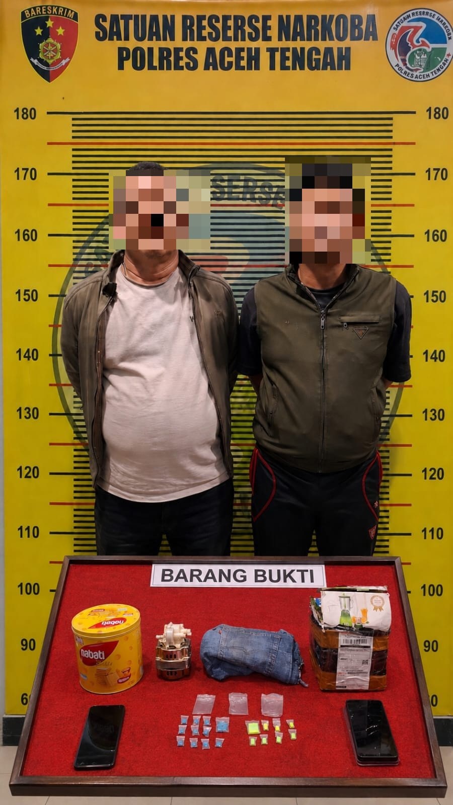 Satresnarkoba Polres Aceh Tengah Bongkar Jaringan Ekstasi Hingga Di Jermal XV Medan