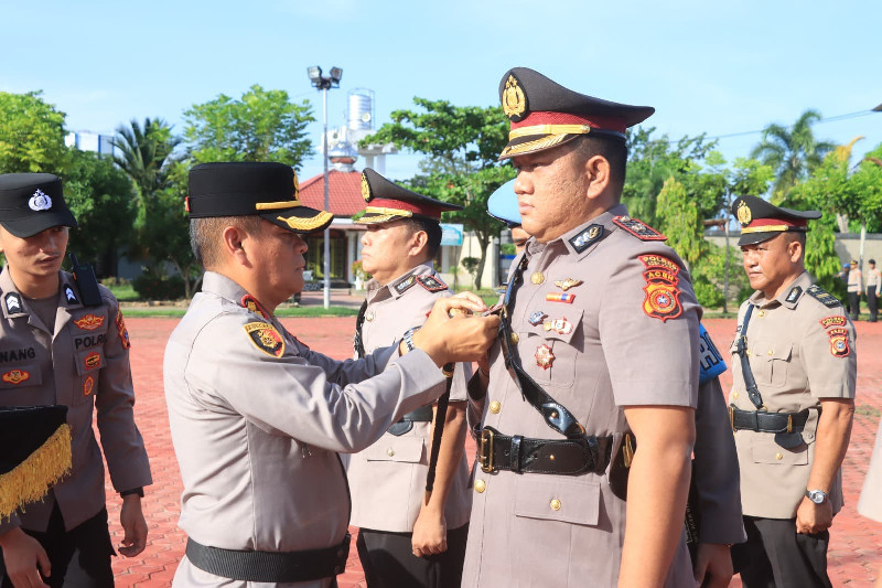 Sejumlah Pejabat Polres Aceh Utara Berganti, Kapolres: Jabatan adalah Amanah
