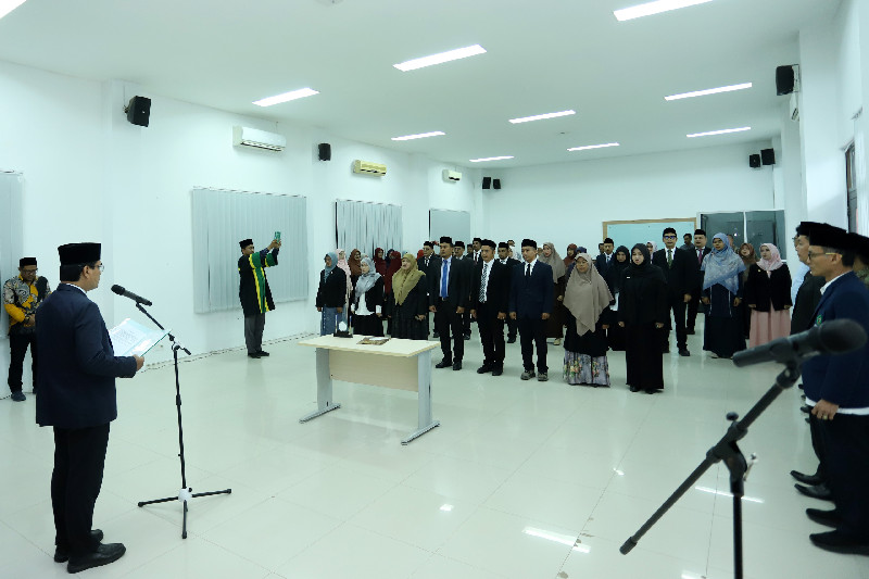Lantik Kaprodi FTK UIN Ar-Raniry, Prof Mujiburrahman: Jangan Persulit Mahasiswa