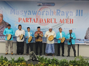 Partai Darul Aceh Gelar Musyawarah Raya III, Ini Kandidat Kuat Ketua