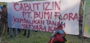 Izin Lingkungan Bumi Flora Terbit Era Rocky, Konflik Lahan Belum Selesai