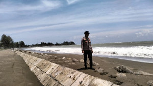 Banjir Rob Terjang 3 Gampong di Aceh Barat, Polisi Pastikan Kondisi Aman