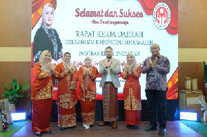 Bungong U hingga Kerajinan Kayu Kelapa, Kriya Khas Sabang Dipamerkan di Banda Aceh