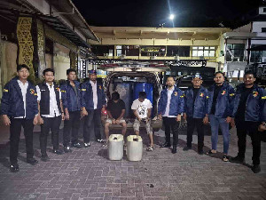 Polisi Amankan Mobil Angkut 600 Liter BBM Subsidi di Banda Aceh