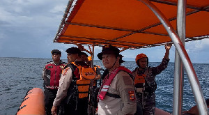Kapolres Sabang Turun Langsung Pimpin Pencarian WN Malaysia yang Hilang Saat Menyelam