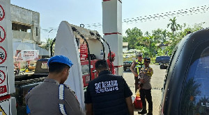 Polres Nagan Raya Pantau SPBU, Antrean Solar dan Penggunaan Jeriken Jadi Perhatian