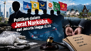 Politikus dalam Jerat Narkoba, dari Jakarta hingga Aceh