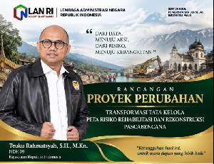 Teuku Rahmatsyah Gagas Peta Risiko untuk Pemulihan Pascabencana