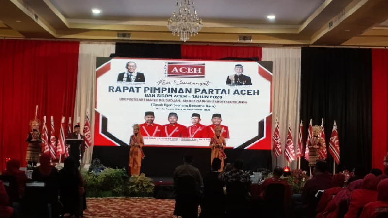 Rapim Partai Aceh 2026, Abuwa Minta Kader PA Jaga Kekompakan dan Hindari Konflik Internal