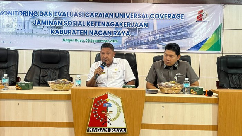 Nagan Raya Peringkat 3 Capaian UCJ Aceh 2025, Pemkab Fokus Lindungi Pekerja Rentan