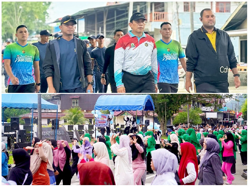 CFD Sinabang Digelar Dua Kali Sebulan, Jadi Ruang Olahraga hingga Promosi UMKM