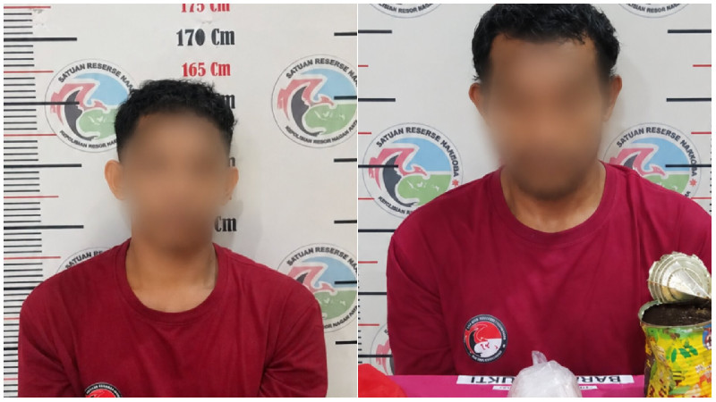 Polres Nagan Raya Ungkap Dua Kasus Sabu, 32,91 Gram Disita