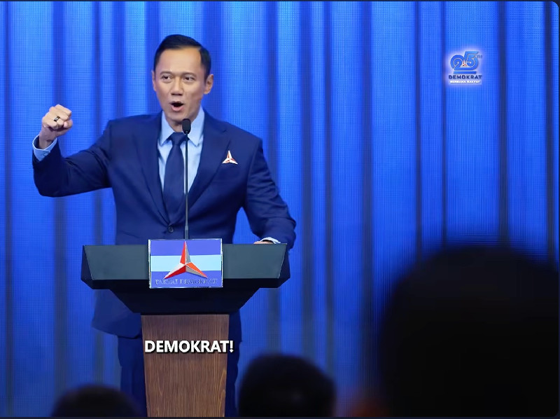 25 Tahun Demokrat, AHY Tegaskan Ekonomi Naik Kelas hingga Batas Kekuasaan