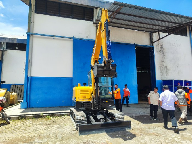 Aceh Tengah Kini Punya Excavator Mini untuk Atasi Longsor dan Drainase Tersumbat