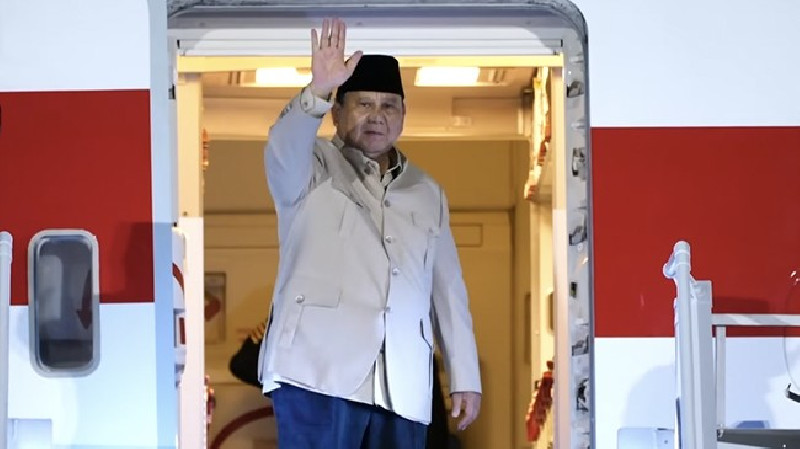 Prabowo Tiba di Rusia, Jadi Tamu Kehormatan Utama EEF ke-11