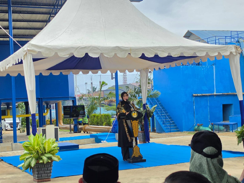 Perkuat Layanan Air Bersih, Illiza Resmikan IPA Berkapasitas 100 LPS