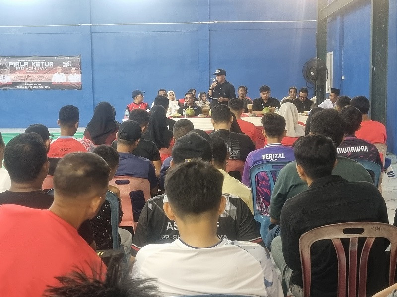 Bupati Aceh Jaya Buka Open Tournament Badminton, Bidik Bibit Atlet Menuju PORA