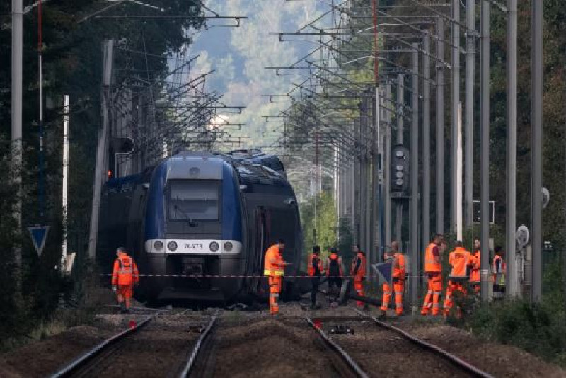 Kereta Tergelincir di Prancis, Polisi Selidiki Dugaan Sabotase